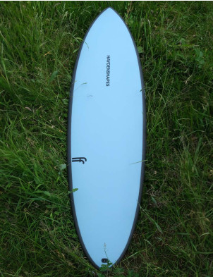 Haydenshapes Hypto Krypto FutureFlex surfboard 5ft 11 FCS II - Zephyr Blue