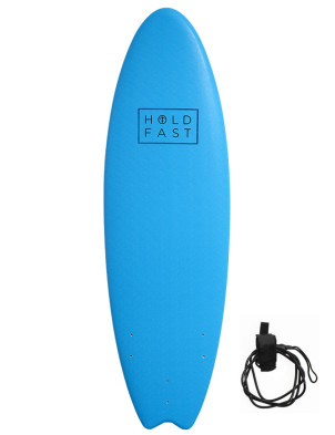 Hold Fast Hybrid Foam Surfboard 6ft 0 - Azur Blue 
