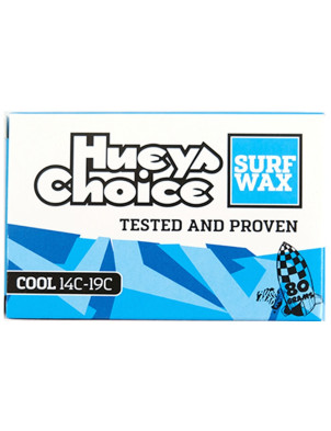 Hueys Choice Cool Water Surf Wax 5 Pack 