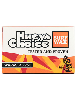 Hueys Choice Warm Water Surf Wax 5 Pack 