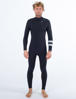 Hurley Wetsuits Advantage Chest Zip 5/3mm Wetsuit - Black