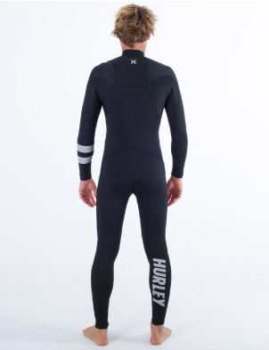 Hurley Wetsuits Advantage Chest Zip 5/3mm Wetsuit - Black