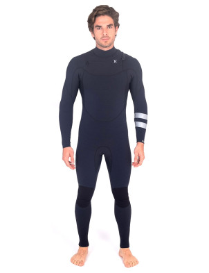Hurley Wetsuits Plus Chest Zip 5/3mm Wetsuit - Black/Blue Nights