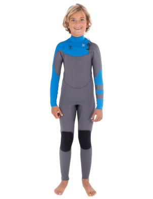 Hurley Wetsuits Youth Advantage Chest Zip 3/2mm Wetsuit - Deep Grey