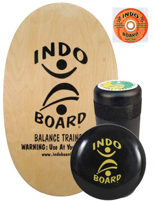 Indo Board Original Training Pack Balance Trainer - Natural