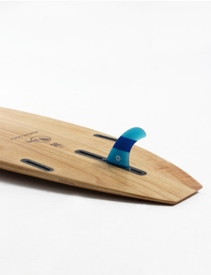 Koalition California Classic Stripes 6.0 Longboard Fin - Blue/Blue