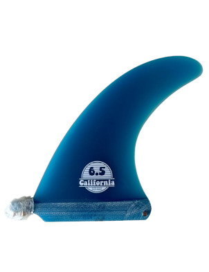 Koalition California Classic Stripes 6.5 Longboard fin - Blue/Blue