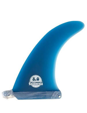 Koalition California Classic Stripes 8.0 Longboard fin - Blue/Blue
