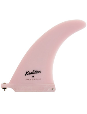 Koalition California Classic 7.0 Longboard fin - Pastel Pink