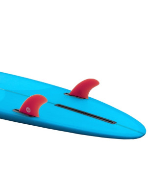 Koalition Solid Fibreglass FCS 3.52" Side Bite Fins - Red