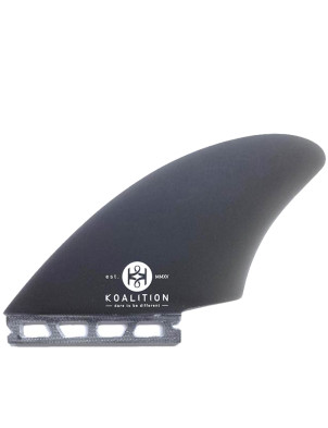 Koalition Keel Fin Futures Compatible Twin Fins X Large - Smoke