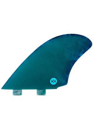 Koalition FCS Keel Quad Fin X Large - Blue Malachite