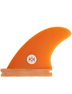 Koalition Solid Fibreglass Futures 3.52" Side Bite Fins - Orange