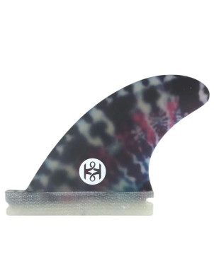Koalition Solid Fibreglass Futures 3.52" Side Bite Fins - Tie Dye