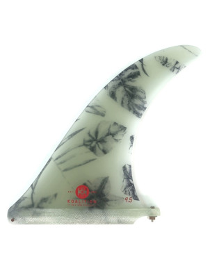 Koalition 8.5" Mid Centre fin - Trop-ical Leaves
