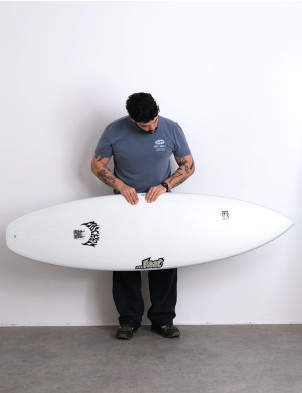 Lib Tech x Lost Big Rig Driver surfboard 5ft 10 - White