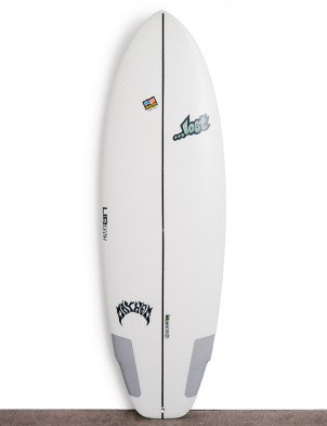 Lib Tech X Lost Puddle Jumper surfboard 6ft 1 - White
