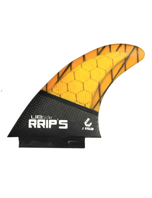 Lib Tech RRIPS Tri Quad Fins Large - Orange
