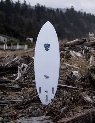 Lib Tech x Lost MR California Twin Pin surfboard 5ft 6 - White