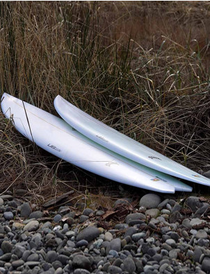 Lib Tech x Lost Glydra surfboard 6ft 8 - White