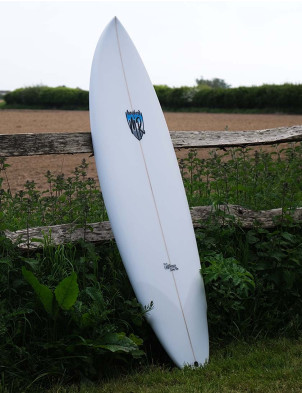 Lost X MR California Pin Surfboard 6ft 1 FCS II - White