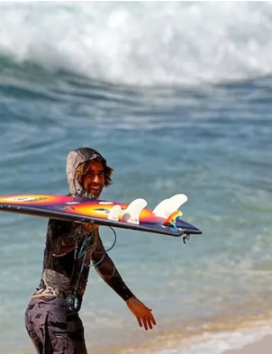 Lost RNF Twinzer 96er Surfboard 5ft 9 Futures - White