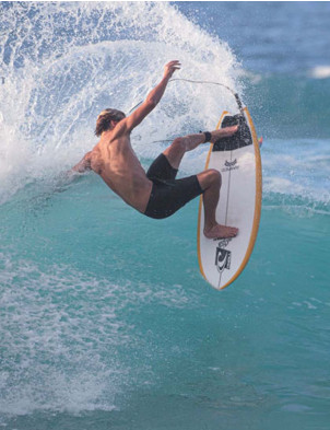 Lost RNF 96 Surfboard 5ft 10 Futures - White