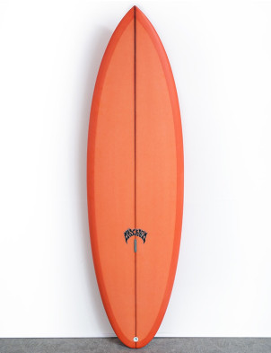 Son of Cobra x Lost Cobra Killer surfboard 5ft 10 Futures - Orange Resin Tint