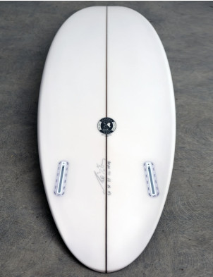 Lost Cobra Killer surfboard 5ft 10 Futures - White