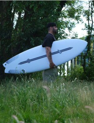 Lost RNF 96 Surfboard Lightspeed 6ft 0 Futures - White