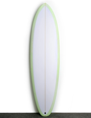 Love Machine FM surfboard 6ft 9 Futures FCS - Green Tint