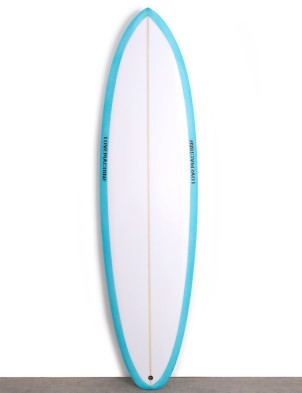Love Machine FM surfboard 7ft 0 Futures FCS - Turquoise Tint