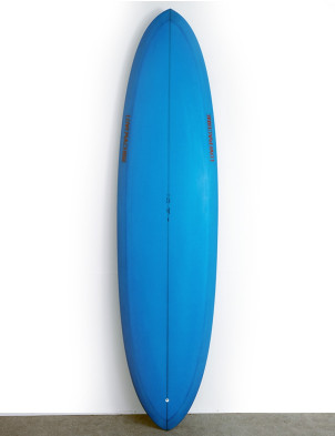 Love Machine Thick Lizzy surfboard 7ft 4 - Blue Resin Tint 