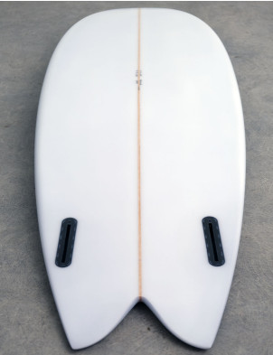 Love Machine Wills Fish surfboard 6ft 1 Futures - Grey Deck