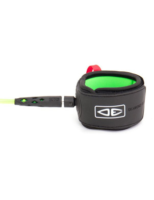 Ocean & Earth Regular Diamond Flex Longboard leash 9ft - Lime