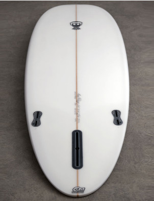 Mark Phipps One Bad Egg surfboard 7ft 10 FCS II - White
