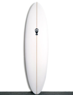 Mark Phipps One Bad Egg surfboard 7ft 10 Futures - White