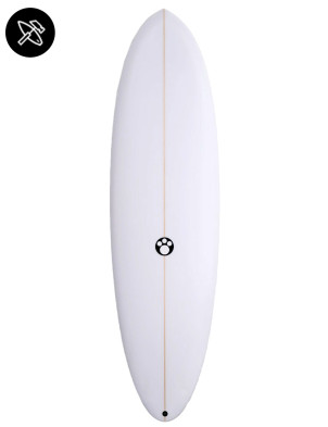 Maurice Cole Reverse Vee Red Dingo Surfboard - Custom