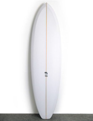 Maurice Cole RV Hybrid Surfboard 7ft 2 Futures - White 