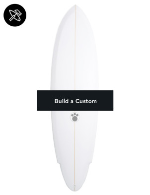 Maurice Cole Reverse Vee Twin Pin Surfboard - Custom