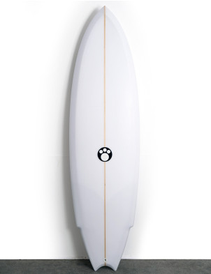 Maurice Cole RV Vee Con III Surfboard 6ft 0 Futures - White 