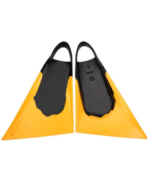 NMD Alpha Bodyboard Fins - Black/Yellow - Lge UK 10-11 