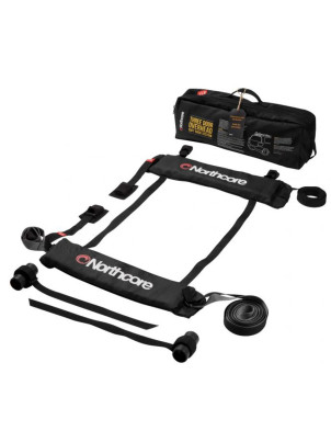 Northcore Three Door Overhead Soft  Roofrack - Black 