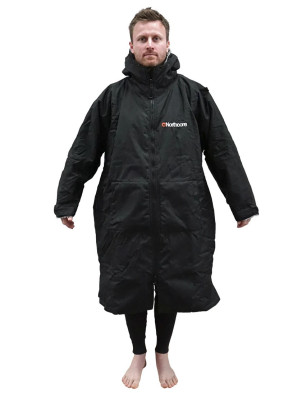 Northcore Beach Basha Sport Long Sleeve Chaging Robe - Black