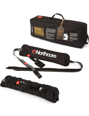 Northcore Double Overhead Soft  Roofrack - Black 
