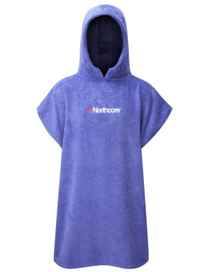 Northcore Kids Beach Basha Hooded Towel Chaging Robe - Purple