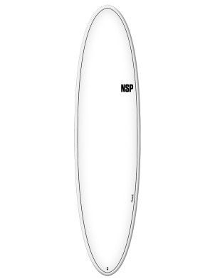 NSP Elements Funboard surfboard 7ft 2 - White