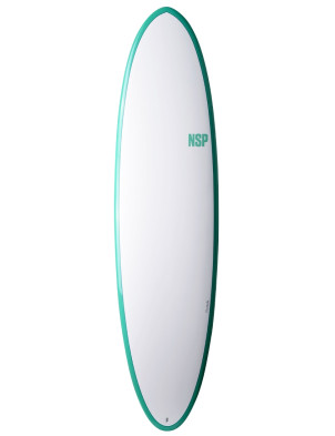 NSP Elements Funboard Surfboard 7ft 6 - Green