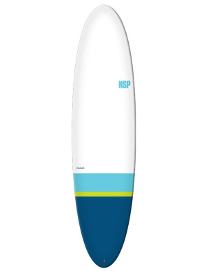 NSP Elements Funboard Surfboard 6ft 8 - Tail Dip Navy