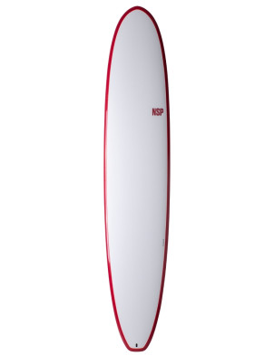 NSP Elements Longboard surfboard 8ft 0 - Red